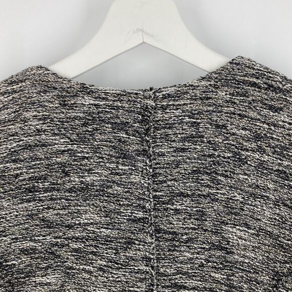 Drew Women's Black Tweed Snap Front Blazer Size M New - Picture 10 of 13